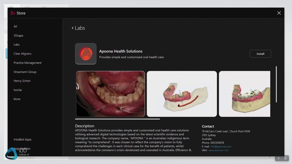 3shape unite store lab partners institute of digital dentistry