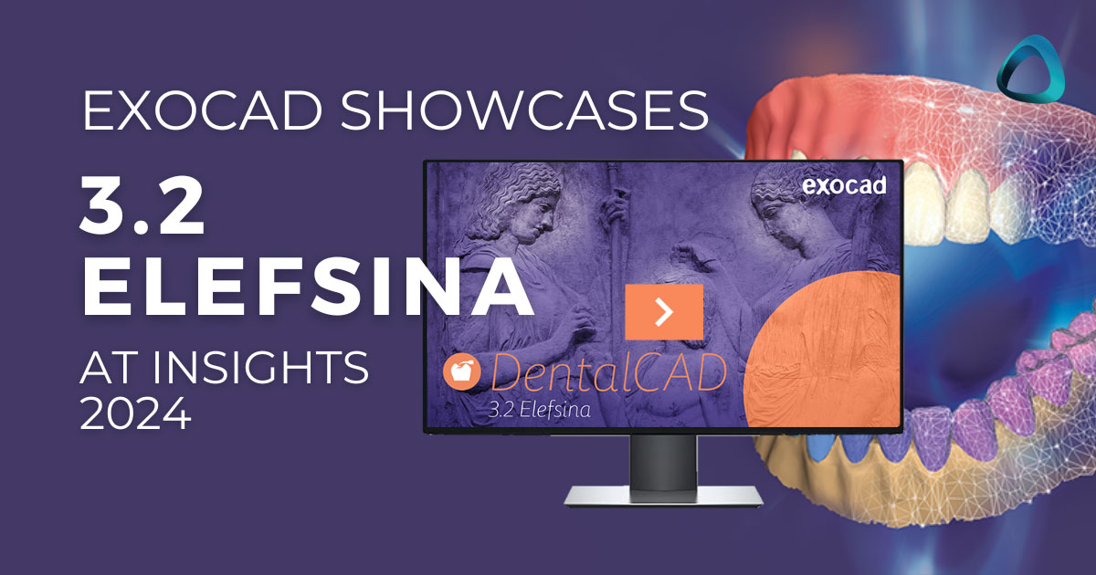 Exocad Announces 3.2 Elefsina at Insights 2024